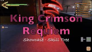 [YBA] KCR/King Crimson Requiem Showcase + Skill Tree · Roblox Tutorial