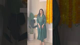 Myntra festive wear kurta sets haul #diwalioutfits #aliacutkurti #myntrafinds #youtubeshorts