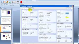 024 Settings - Presentation Level vs Slide Level - Tools menu
