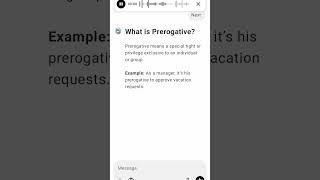 What is Prerogative?