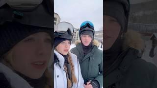 Made it to our Christmas ski trip!!️ #HolidaysOnShorts