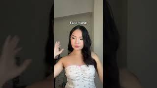 Fake friends be like #trending #tiktok #fyp #pov #fakefriends #triciaevasco #fanpage