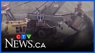 Protest at AER's Calgary office against coal mining