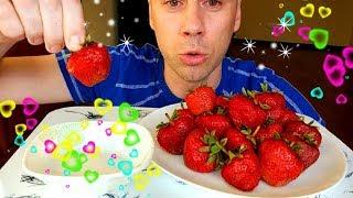 АСМР | КЛУБНИКА | ASMR | STRAWBERRY | eating show |먹방