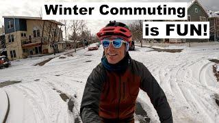 How to Make Winter Bike Commuting FUN and COMFORTABLE (gear tips)