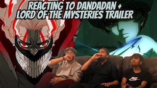 Reacting To DANDADAN + Lord Of The Mysteries Trailers | TMC