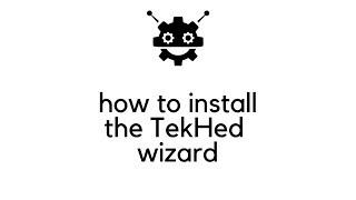 Install the TekHed Kodi Wizard