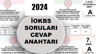 2024 BURSLULUK SINAVI SORULARI VE CEVAPLARI (TÜM DERSLER) MEB