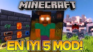 EN İYİ 5 MİNECRAFT MODU!!! | Minecraft