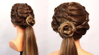 Dutch Flower Braid  Cute Girls Hairstyles 