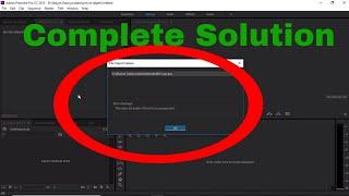 Video Bit Depth is Unsupported Adobe Premiere Pro | Full Solution (Hindi/Urdu)