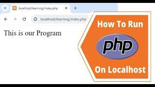 how to run php file on localhost | How to run index file on localhost | php file run on localhost