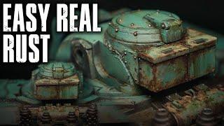 RUST ||Weathering Warhammer Miniatures || Sicaran Battle Tank