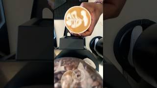  Slow Leaf Latte Art — Smooth & Satisfying Pour ️ #coffeeart
