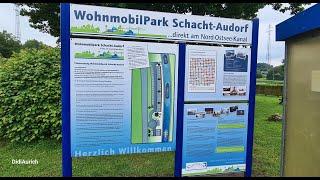 Stellplatz, Wohnmobilstellplatz, Wohnmobilpark Schacht-Audorf am NOK, 41 Stellplätze für Wohnmobile