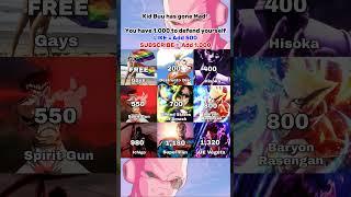 Kid Buu has gone Mad! #dragoball #dragonballz #dbz