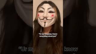 Ur so funny #anonymous #fyp #viral #mask