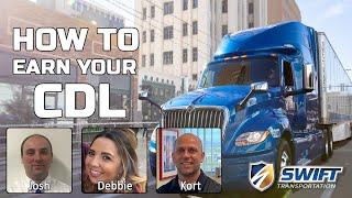 How to get your CDL at a Swift training academy