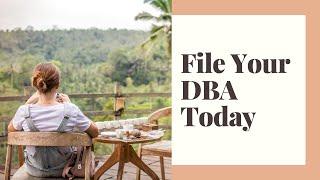 HOW TO FILE YOUR DBA FOR BEGINNERS | STEP BY STEP GUIDE VLOG (County Clerks Office)