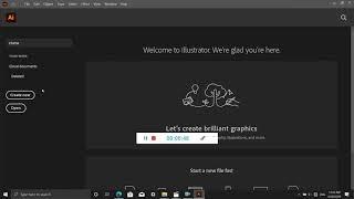 Adobe Illustrator 2020- Blank screen fix -create new