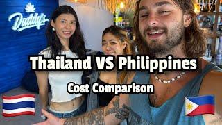 Thailand VS Philippines, Which is Cheaper?