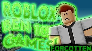 Playing Forgotten Roblox Ben 10 Games..