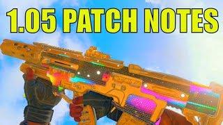 *NEW* COD BO4 1.05 UPDATE PATCH NOTES! - 9 BANG NERF, SMG BUFF + MORE! (1.05 UPDATE COD BO4)