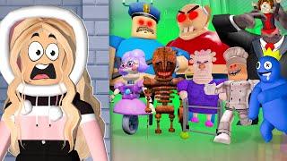 Escape Miss Anitron, Grumpy Gran, Barry Prison, Rainbow Friends, Siren Cop - Best Of Roblox