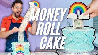 How to Hide $400 Inside of a Cake! (ft. Cricut!)