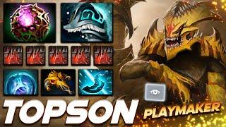 Topson Sand King Playmaker - Dota 2 Pro Gameplay [Watch & Learn]