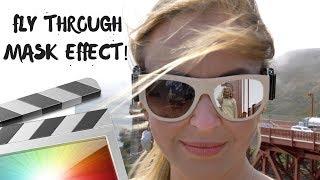 FLY THROUGH MASK TRANSITION EFFECT! Final Cut Pro X Tutorial