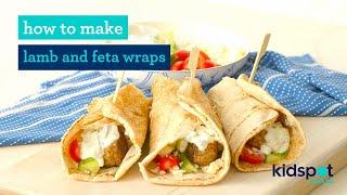Lamb and Feta Wraps | Family-friendly Dinner Recipes | Kidspot