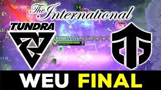 WEU FINAL, TOPSON ALCHEMIST vs WATSON MARCI !! TUNDRA vs ENTITY - THE INTERNATIONAL 2024 DOTA 2