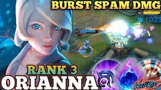 ORIANNA AMAZING SKILL CONTROL! IRRITATING SPAM BALL DAMAGE - TOP 3 GLOBAL ORIANNA BY 무정한 - WILD RIFT