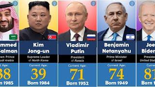 Age and Leadership: How Old Are the World's Most Influential Leaders in 2023