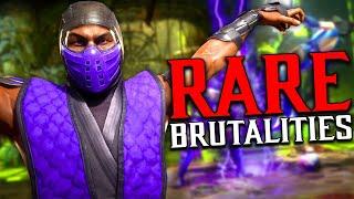 5 INCREDIBLY RARE BRUTALITIES in Mortal Kombat 11 (Ranked Mode Challenge)