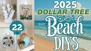 Crafty Beach 2025! 22 Coastal Dollar Tree DIYS You’ll Want to Make This Summer!