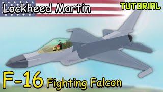 F-16C Fighting Falcon | Plane Crazy - Tutorial