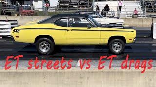 Drag strip tested: Slicks vs Drag radials. Which is better?