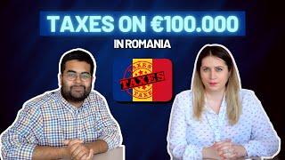 Taxes on 100.000€ Income in Romania - How much is Profit? - Interview with my Accountant in Romania