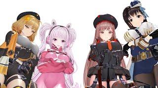 [MMD/NIKKE] Nikke Girls(Anis, Alice, Rapi, Marian) - Ghost Dance