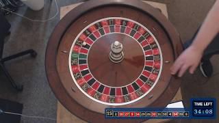 Roulette Wheel Spins from The Real Wheel