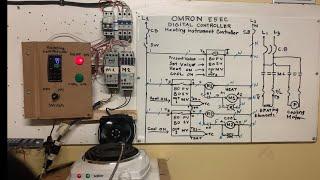 How to install OMRON E5EC Digital heating temperature Controller.