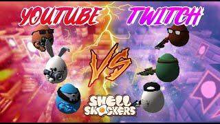 SHELL SHOCKER YOUTUBERS VS STREAMERS! | Who is Better?