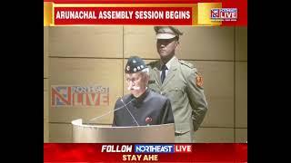 Fourth Session of Arunachal Pradesh Legislative Assembly Begins with Governor KT Parnaik’s Address