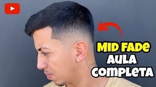 Como Fazer Degrade Mid Fade Usando Técnica De Degrade Em Camadas | AULA COMPLETA