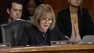 Senator Tina Smith Questions Shane Eaton of the  U.S. Cattlemen's Association