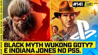 BLACK MYTH: WUKONG É O JOGO DO ANO? E INDIANA JONES NO PS5 - #FGN #141