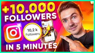 HOW TO GET 10.000 FOLLOWERS ON INSTAGRAM IN 5 MINUTES | HOW TO INCREASE FOLLOWERS ON INSTAGRAM 2025