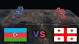 130.000 AZERBAIJAN ARMY vs 70.000 GEORGIAN ARMY | WARNO